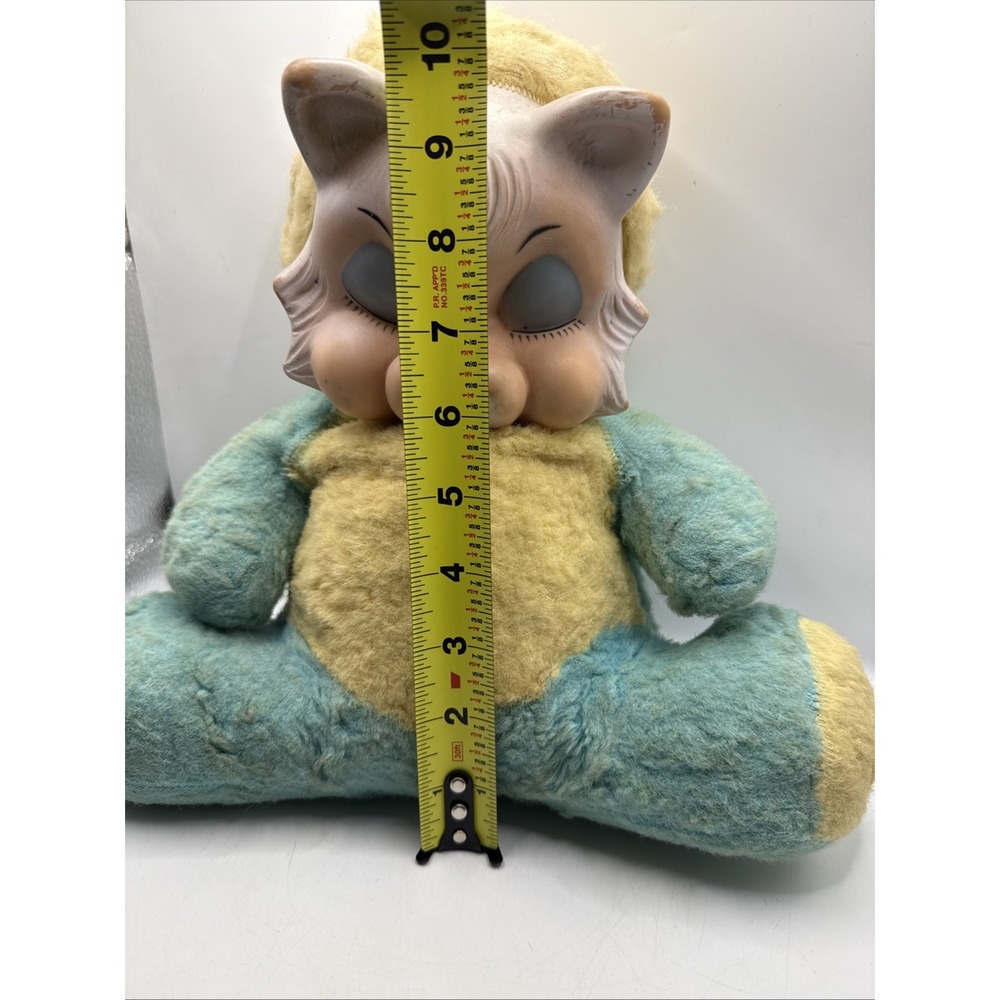 Vintage 50's Rushton Sleepy Time Kitty Doll RARE - Picture 12 of 12
